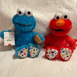 Sesame Street Blue and Red Plush Duo Set Collab